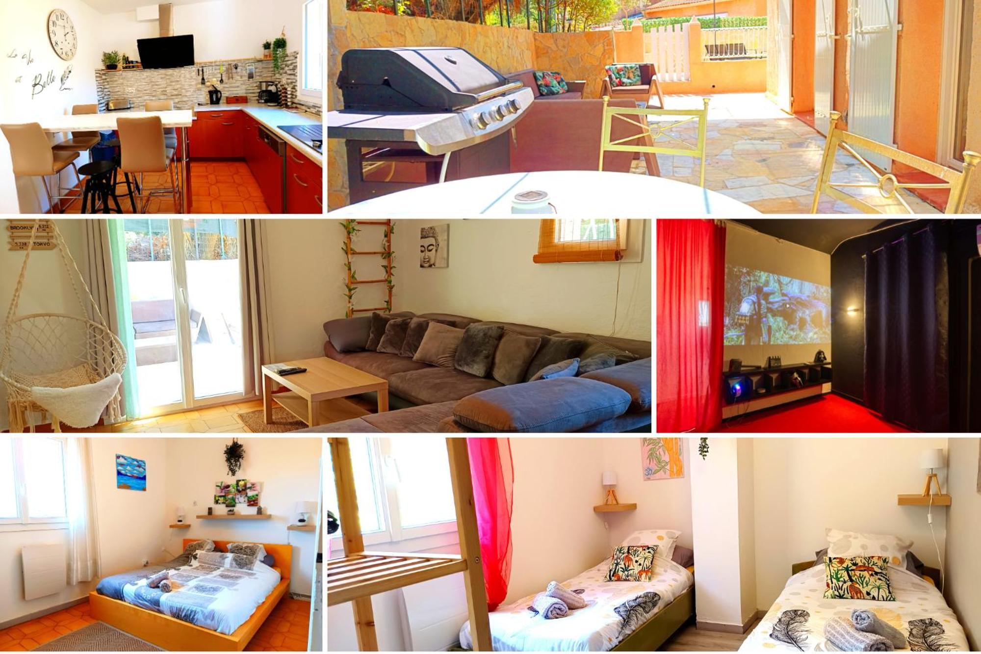 Villa Nais 126M2-Zen-Salle Cinema-Piscine La Valette-du-Var Zewnętrze zdjęcie